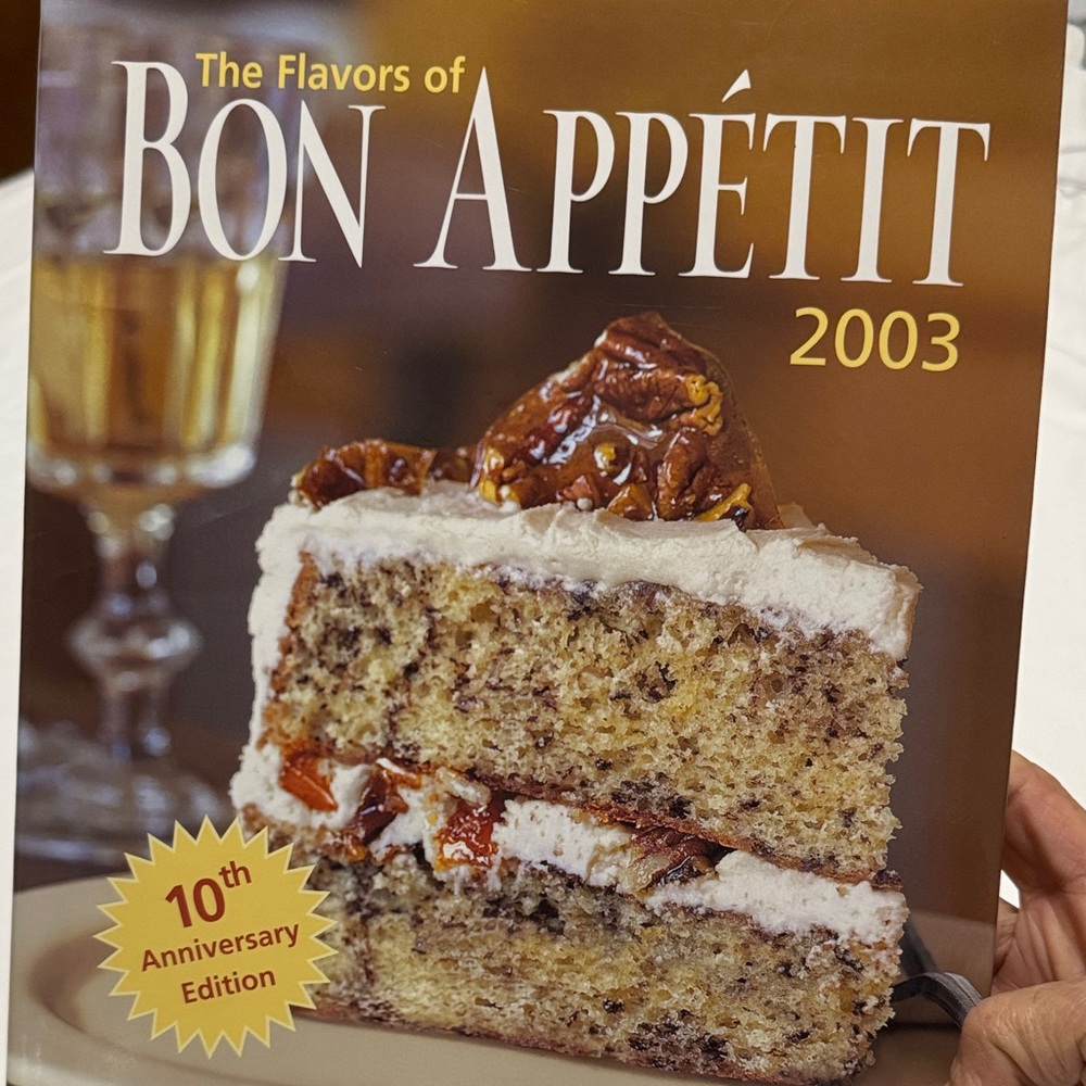 Bon Appétit 2003 10th Anniversary Edition Cookbook